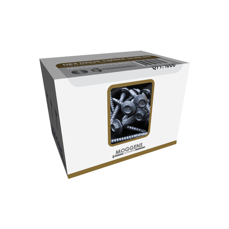 Hex Head Timber Screws - Type 7 With Neo - Galv C4