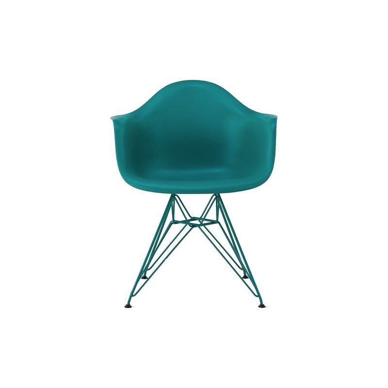 Eames + HAY Plastic Armchair - Eiffel Base