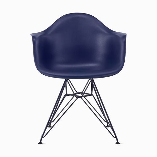 Eames + HAY Plastic Armchair - Eiffel Base