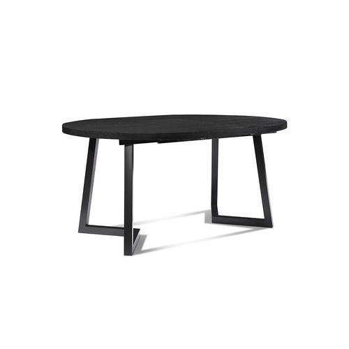 NOVAH Extendable Dining Table 120-200cm - Black