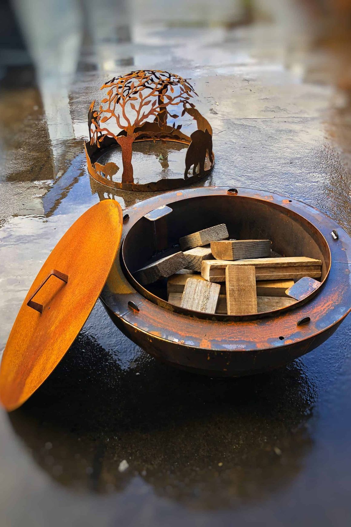 African Ball Brazier