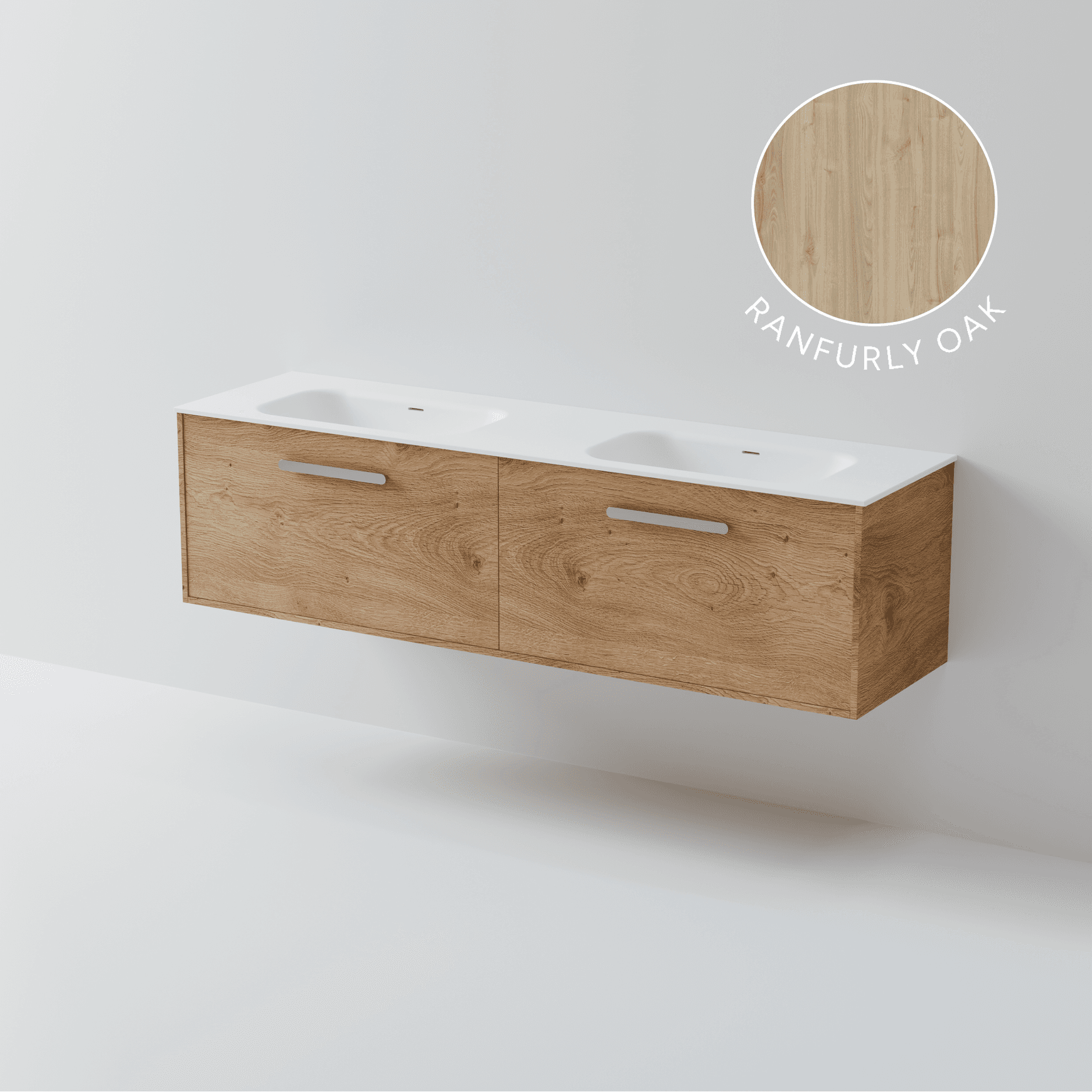 Hako 1800 Double Inset Basin Vanity