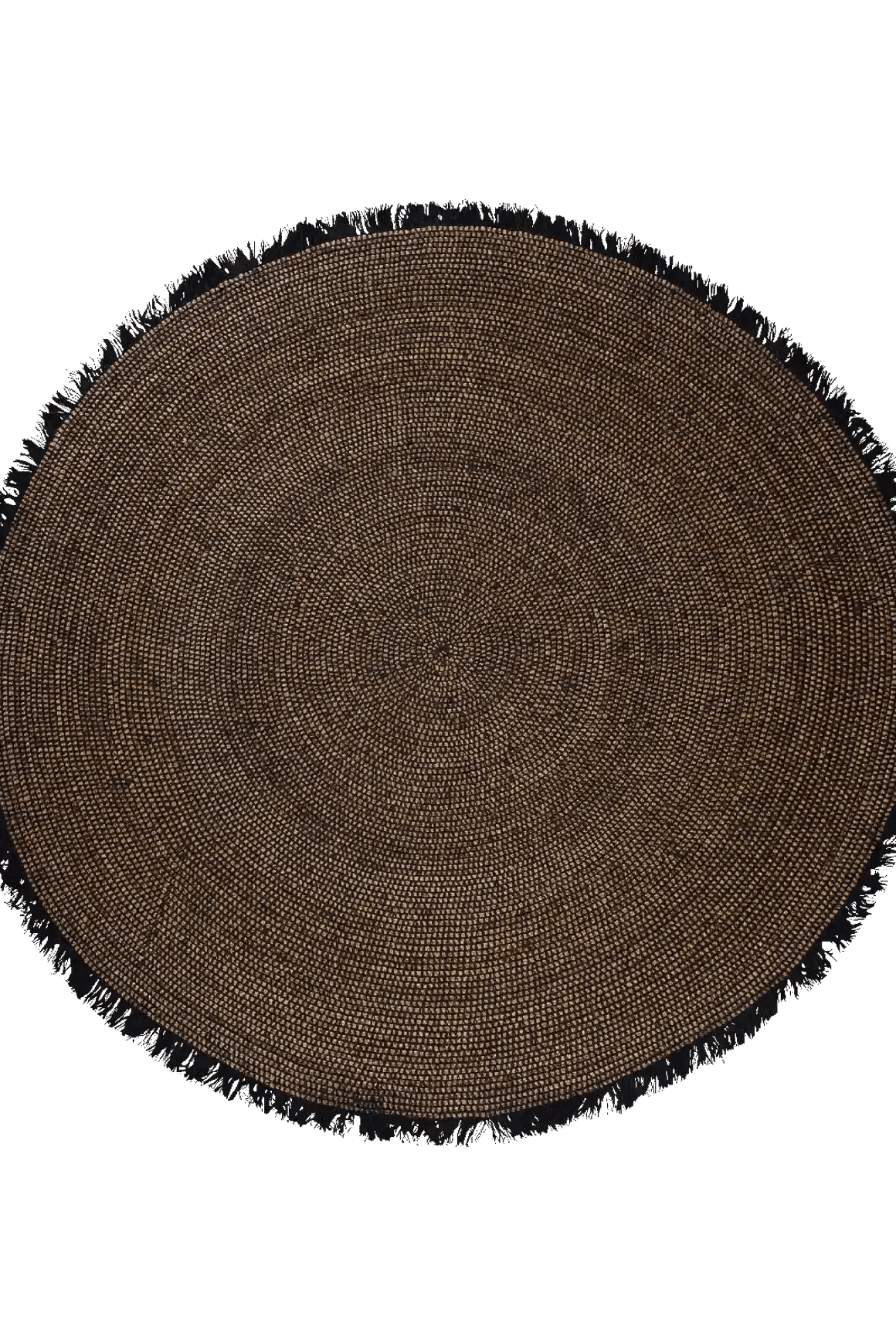 Tribe Home Reef Rug - Black | Round