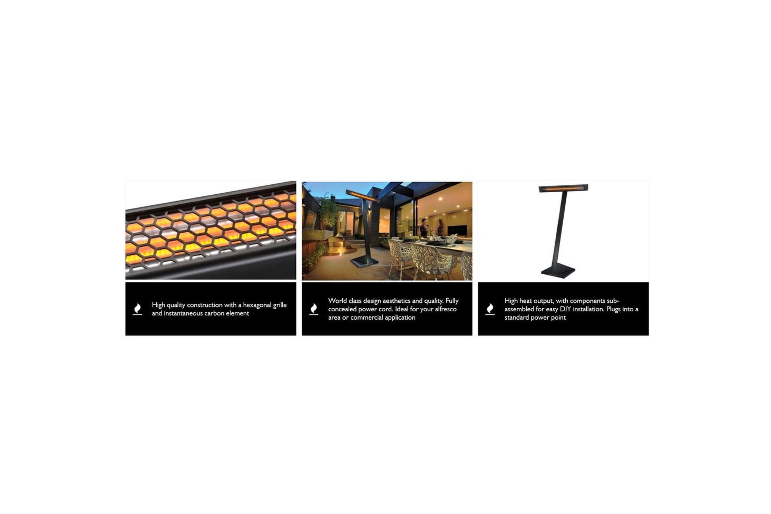 Heatstrip Intense Portable Electric Heater