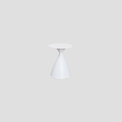 Hourglass Aluminium Side Table
