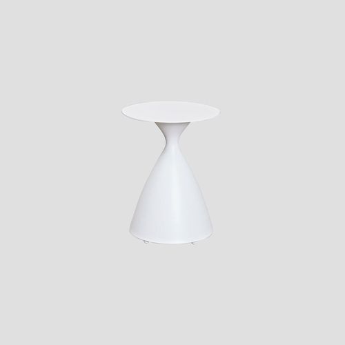 Hourglass Aluminium Side Table