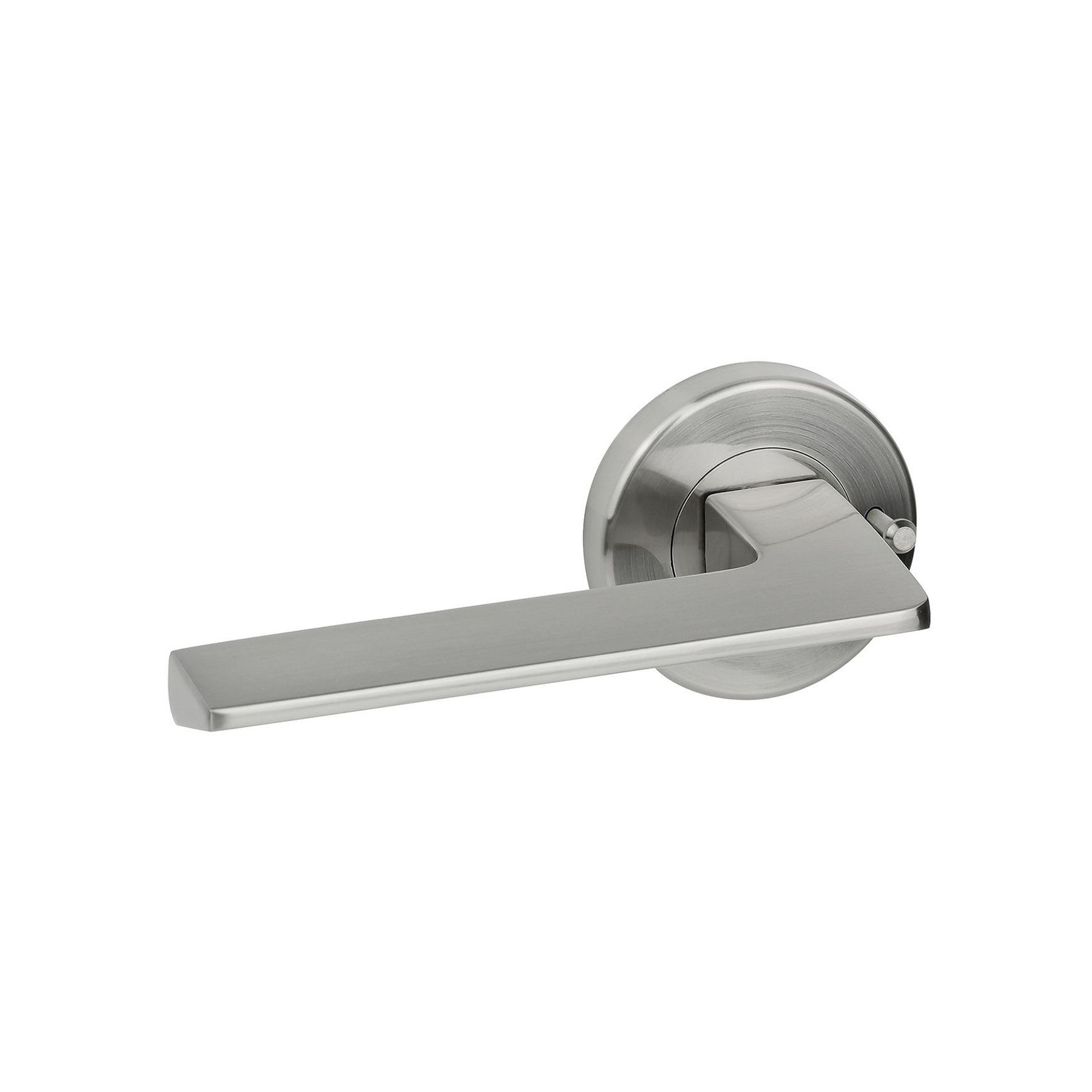 Roma Privacy Lever Handle Satin Nickel
