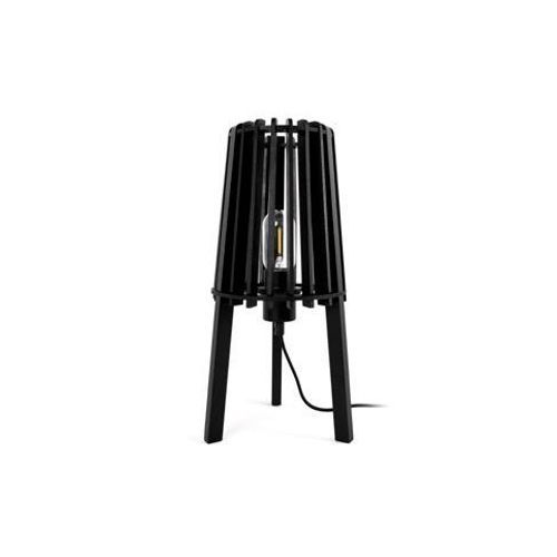 Fidel Timber Floor Lamp 1.3M - Black
