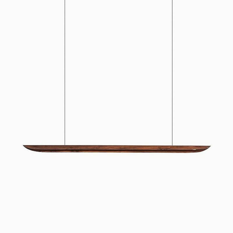 Maren Walnut Linear Pendant Light