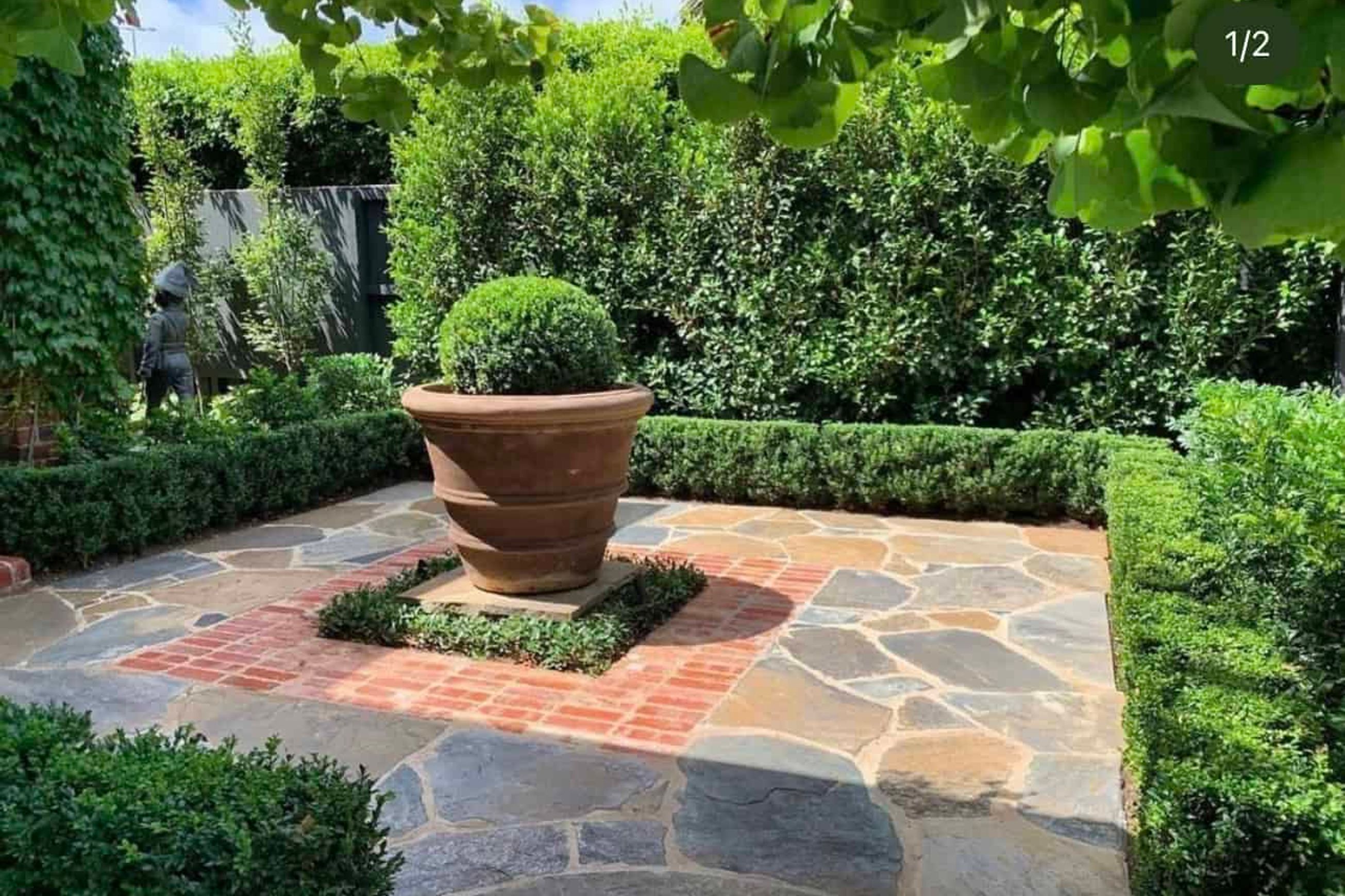 Rolled Rim Planter