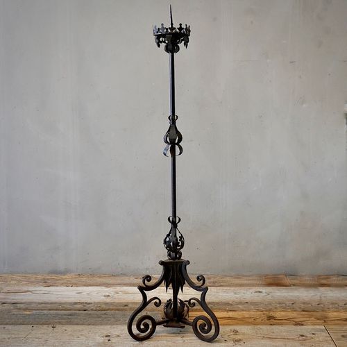 Large Italian Wrought-Iron Candlestick - 1400mm