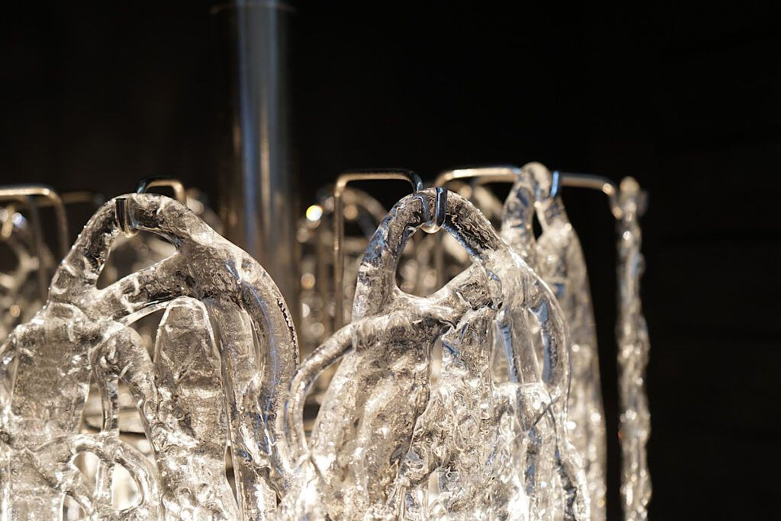 Mid-Century Murano Cascade Chandelier