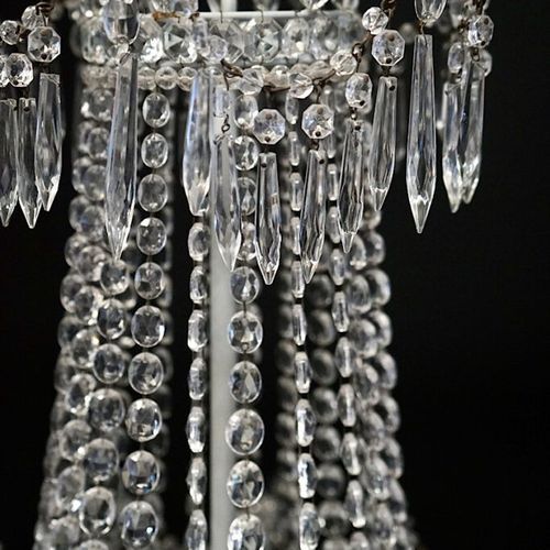 French Neoclassical Cascade Chandelier