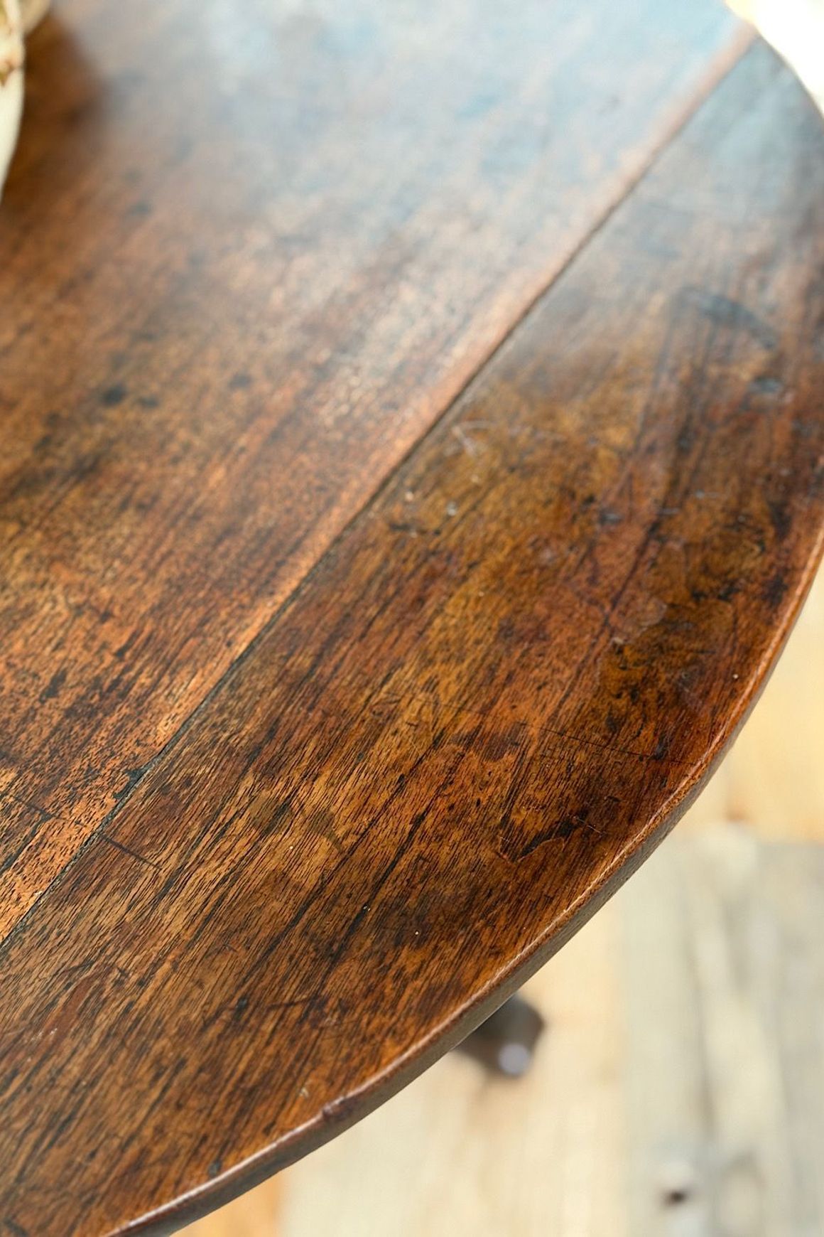 French Walnut Wine Harvest Table