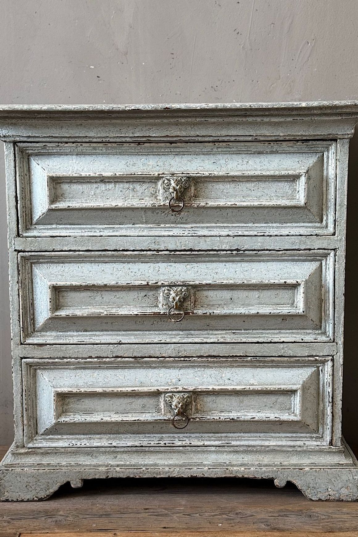 Italian Painted Bedside Cabinets