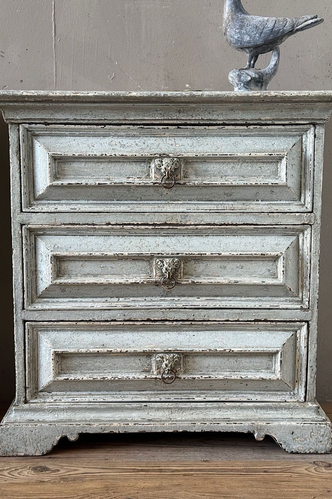 Italian Painted Bedside Cabinets
