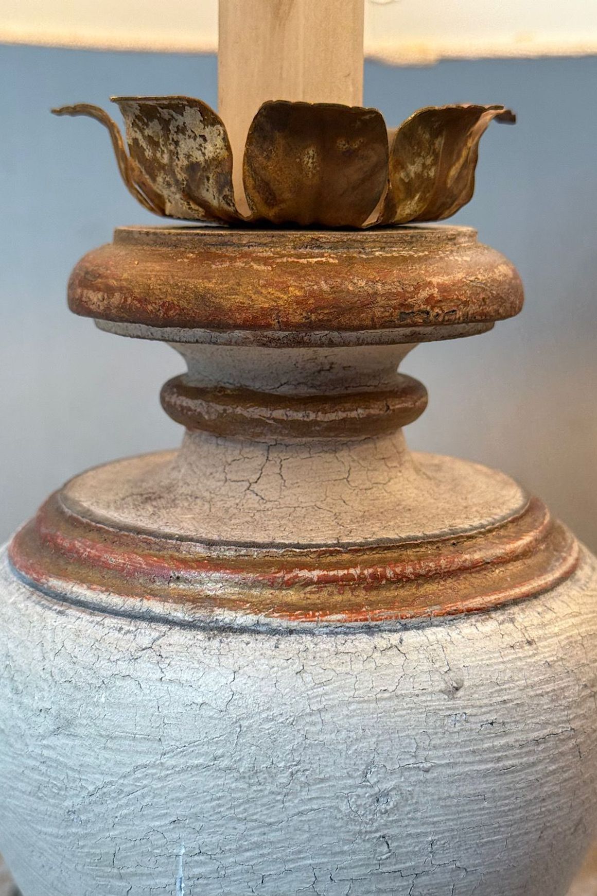 Italian Painted Lamps