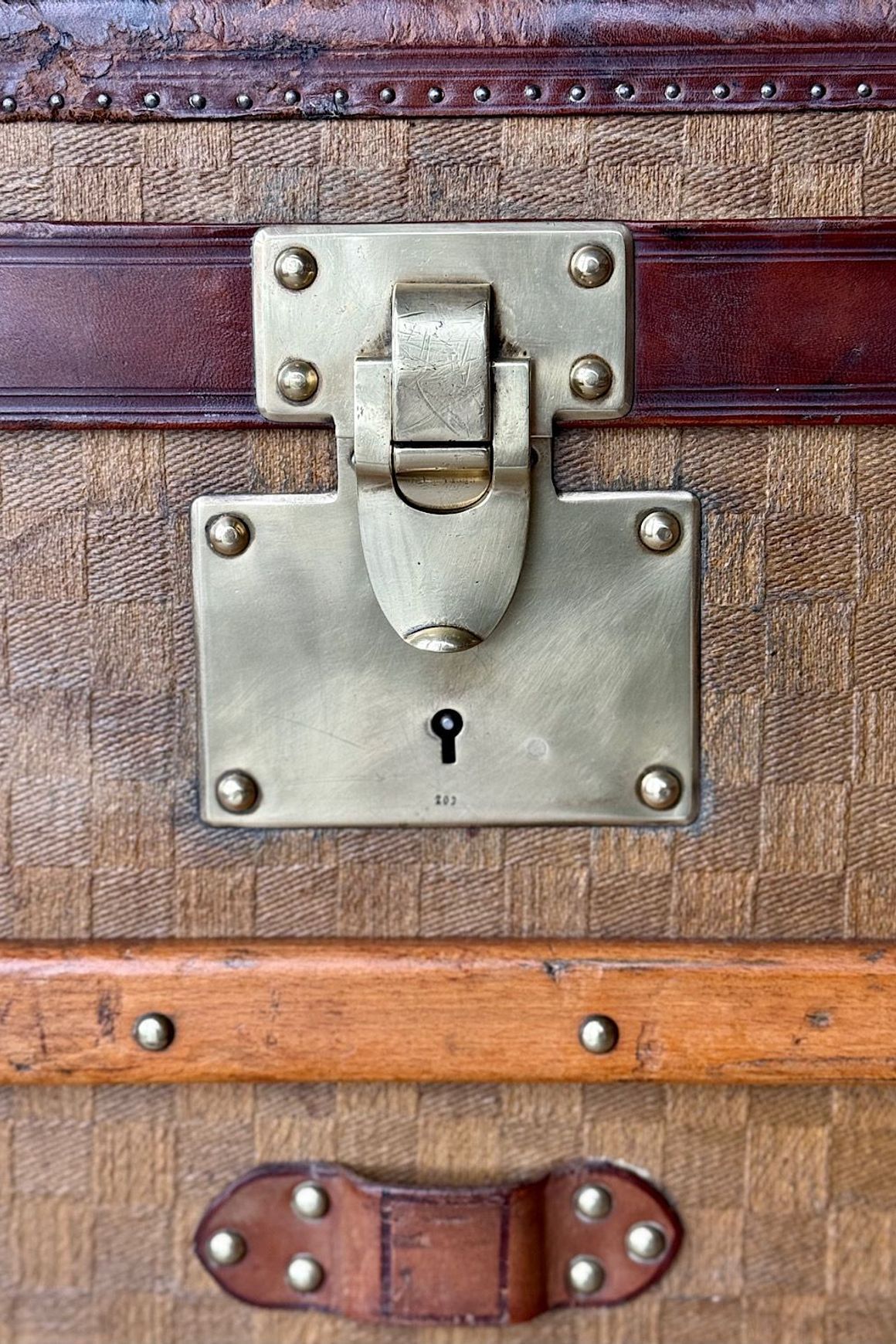 Antique French Travelling Trunk