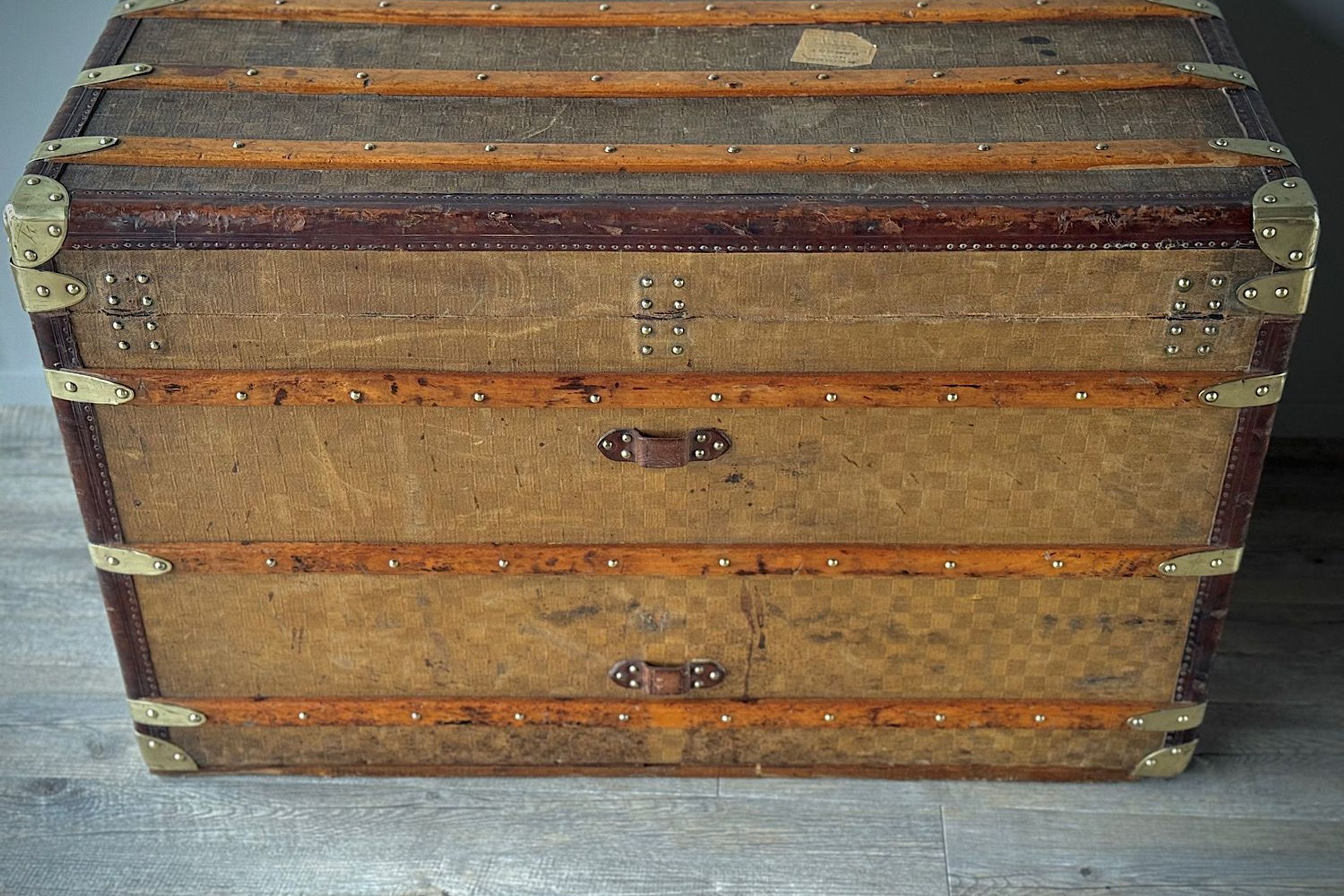 Antique French Travelling Trunk