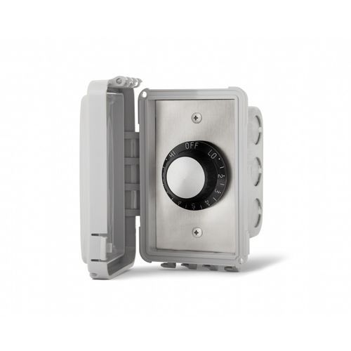 Infratech Single Flush Mount Regulator with Weatherproof Cover