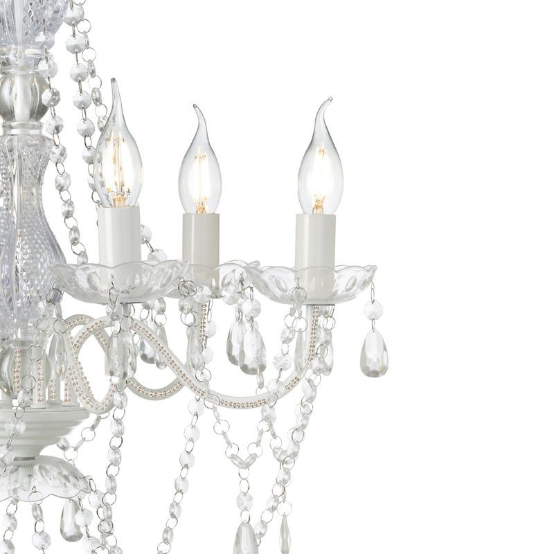 Romance Chandelier - White