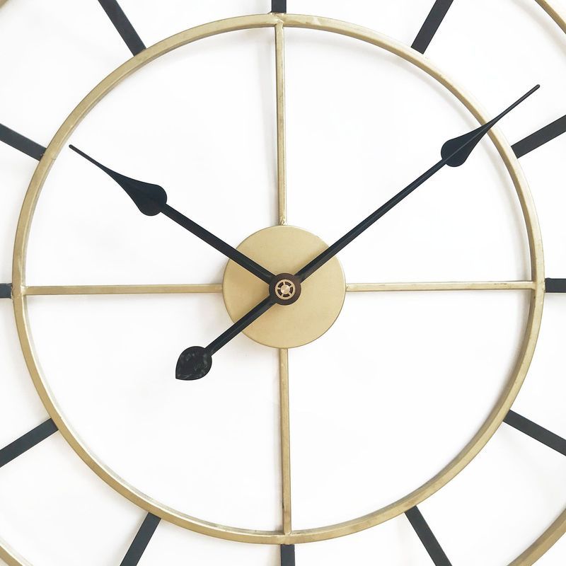 Oxford | Large Metal Wall Clock