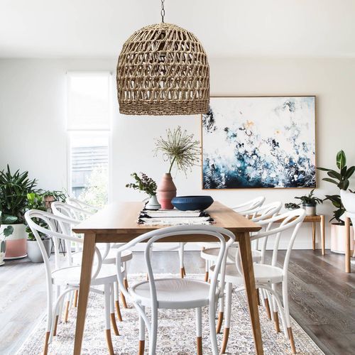 Large Rope Pendant Light Chandelier - Milford