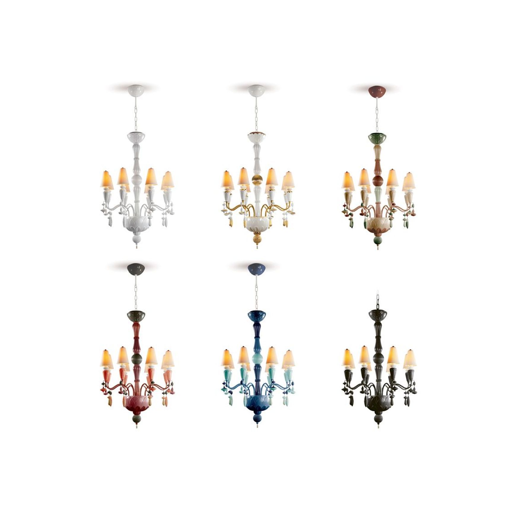 Ivy & Seed 8-Light Chandelier