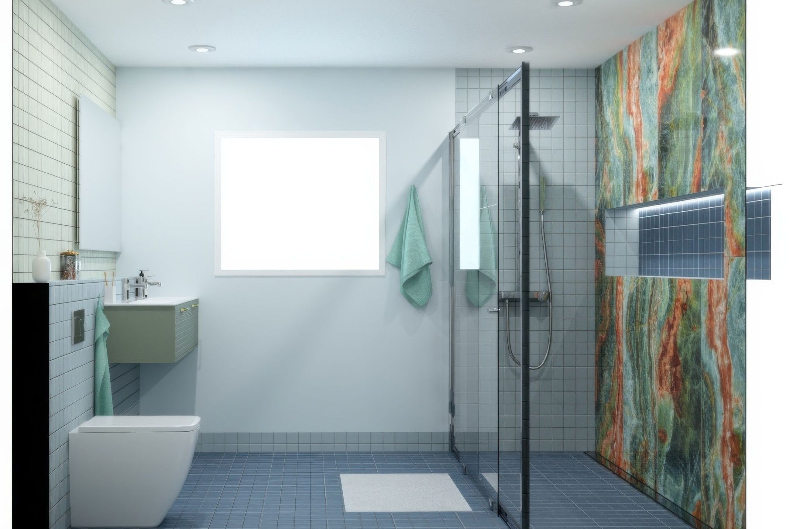 Hydra Matt 75mm Mosaic | Surfaces