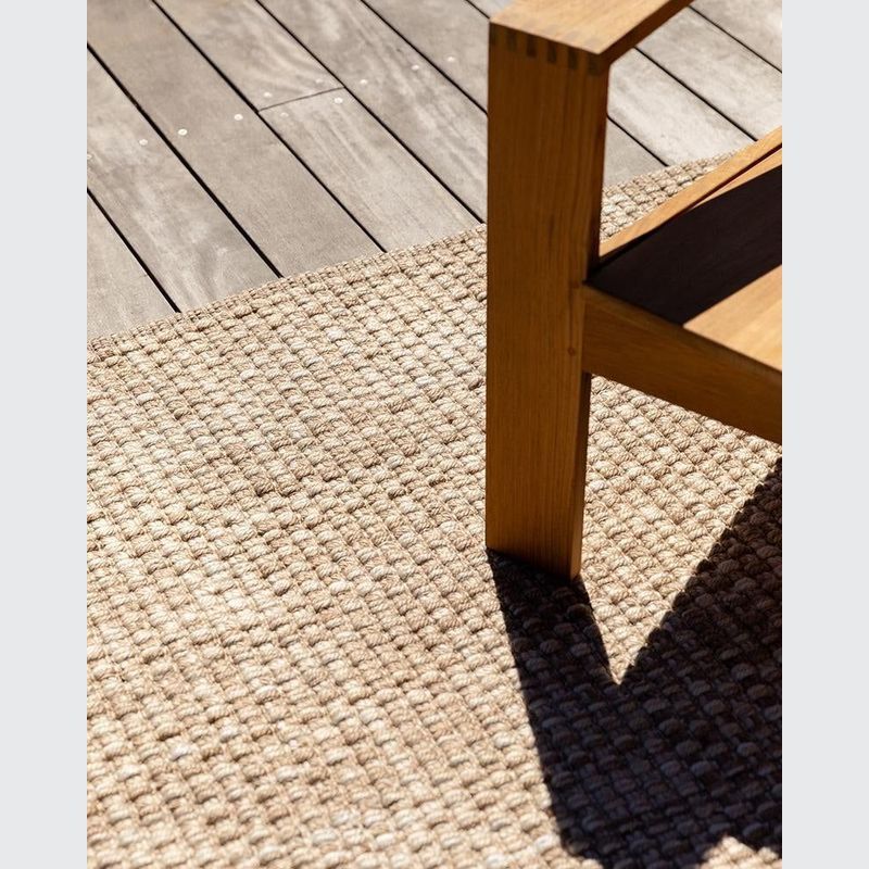 Baya Pelorus Floor Rug - Sand | Indoor or Outdoor