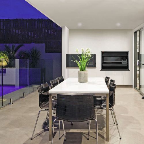 Built-in Outdoor Barbeque