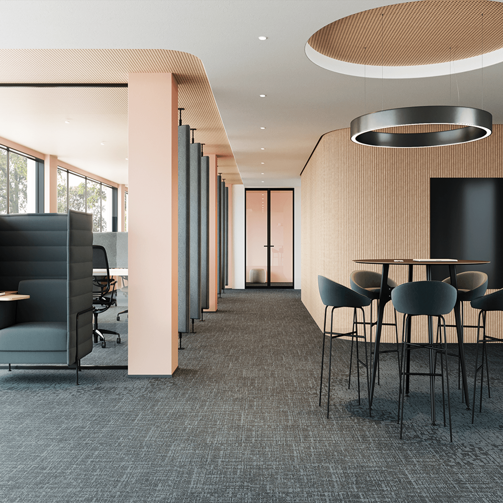 Core: Artcore Carpet Tile Collection by modulyss
