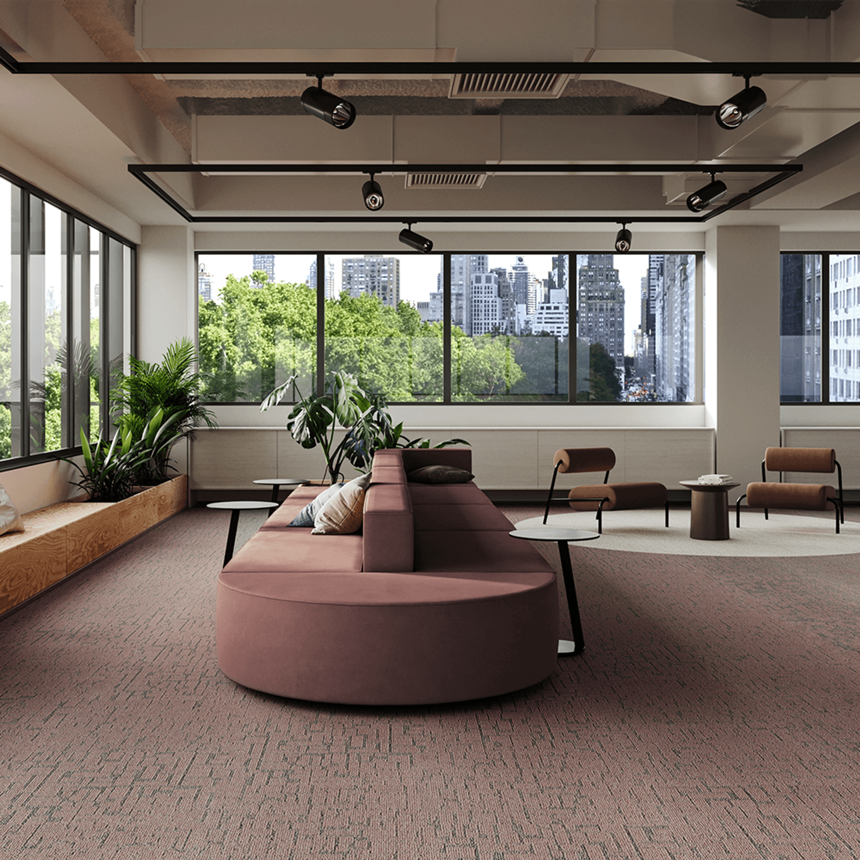 Core: Artcore Carpet Tile Collection by modulyss