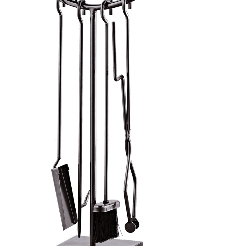 Iron Grey Fireplace Tool Kit