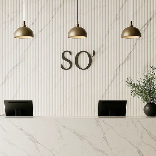 Italy White Ripple | Flexible Wall Veneers