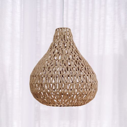 Byron Rope Pendant Light - Natural