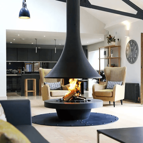 Jc Bordelet Eva 992 Suspended Fireplace