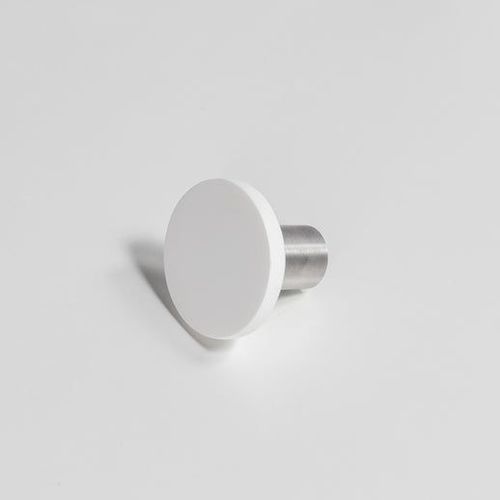 Moderna Stone Towel Hook in Matte White