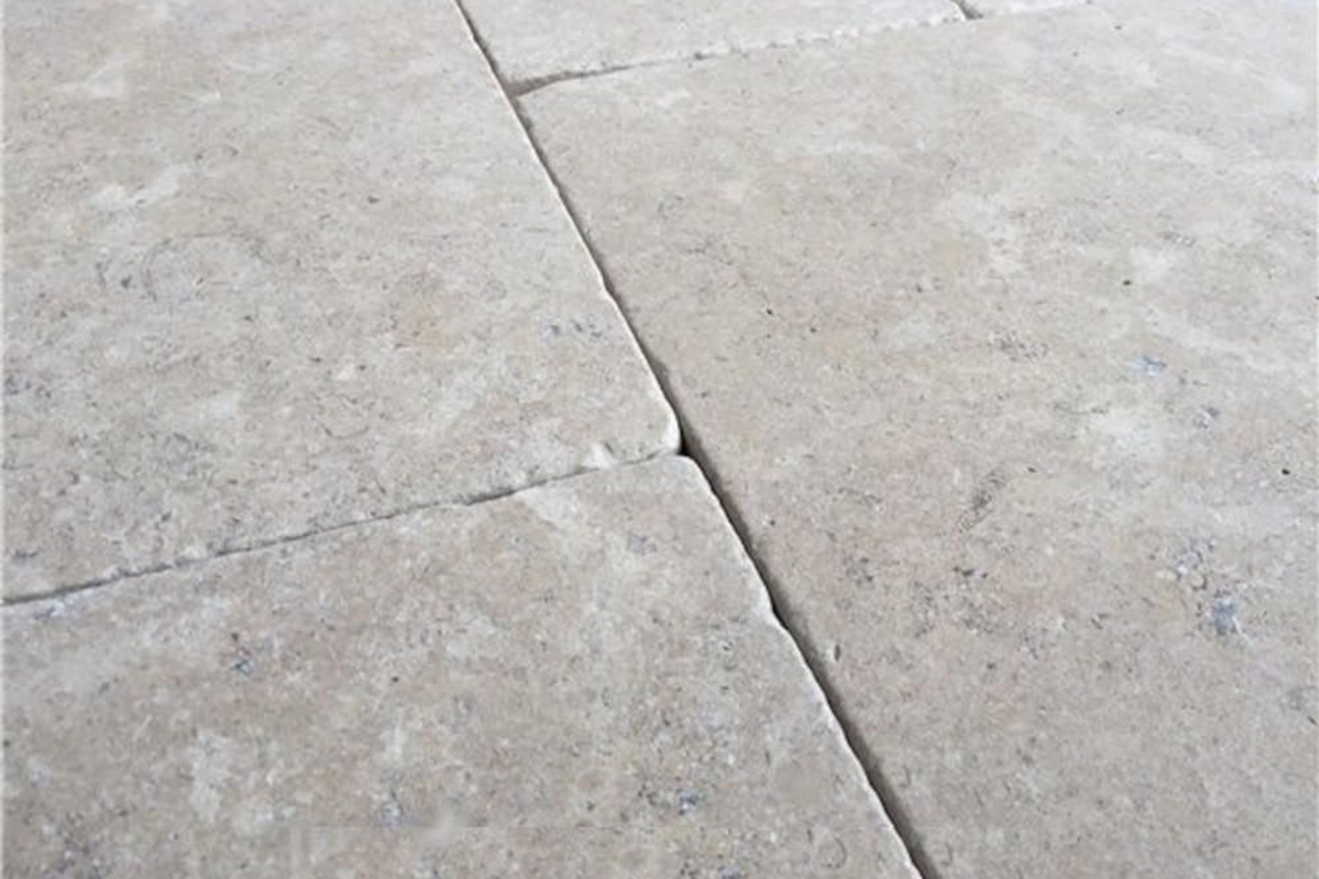 12mm Katarina Limestone French Pattern  - Tumbled