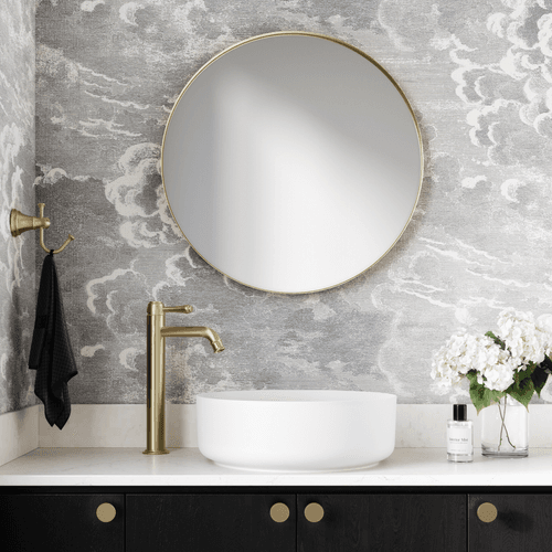 Kingsley Extended Basin Mixer - Brushed Brass
