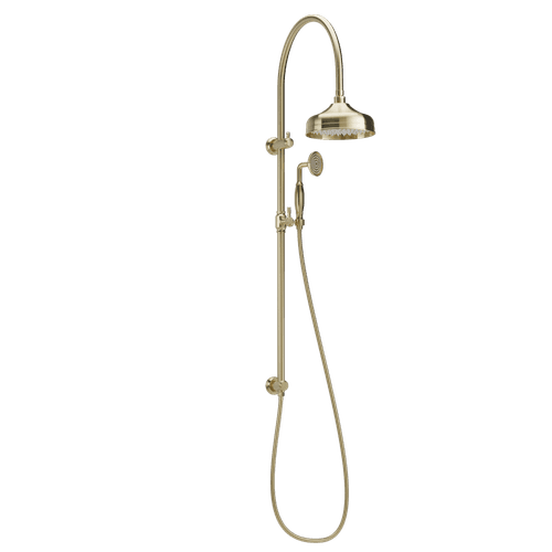 Kingsley Shower Rail Set | Brushed Brass