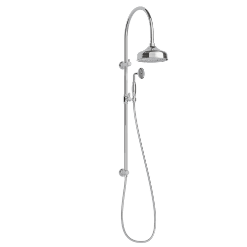 Kingsley Shower Rail Set | Chrome
