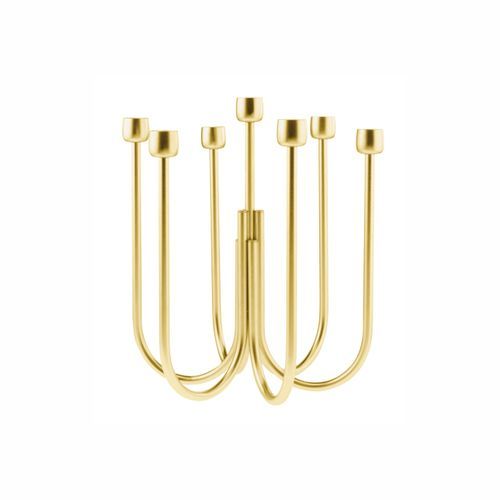 Kyma Candelabra 7 lights PVD Gold