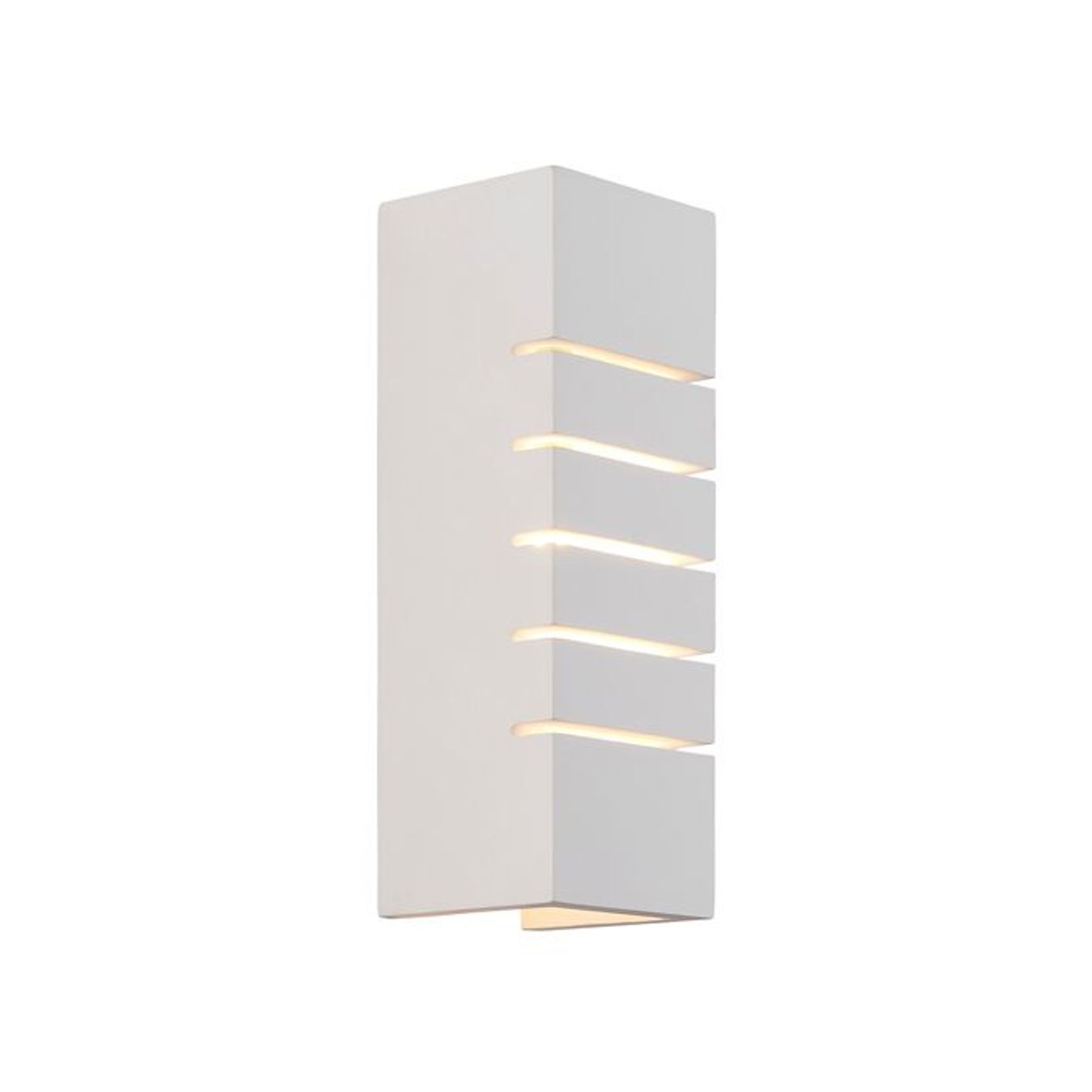 Lancio Square Wall Light White
