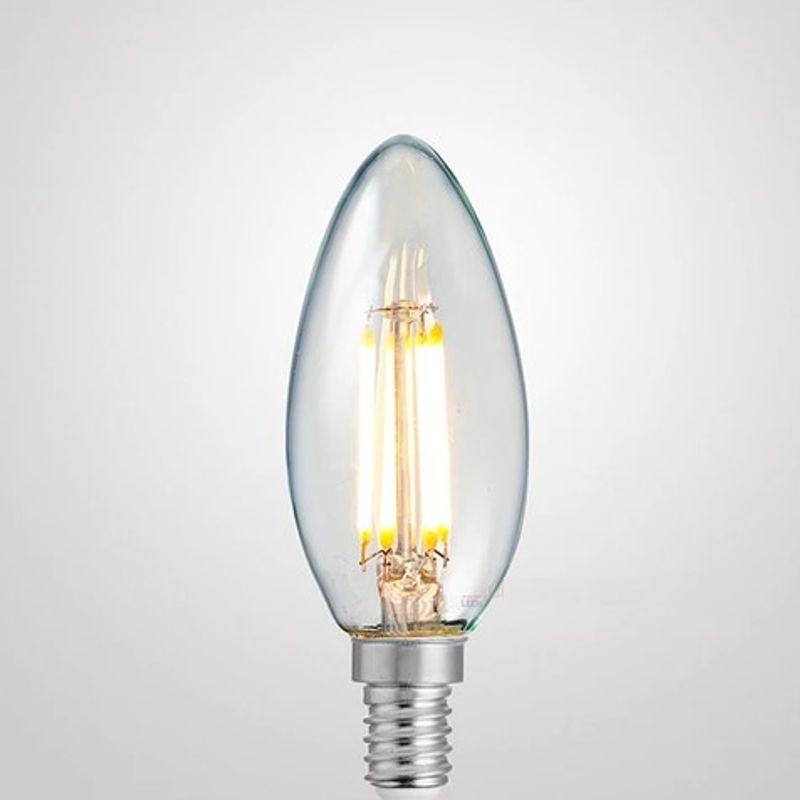 LED Candle Filament Bulb C35
