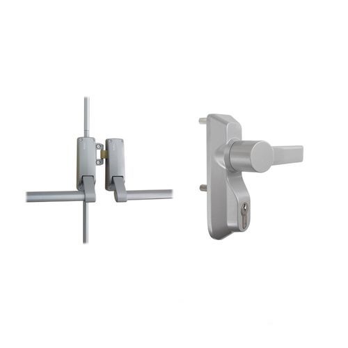 Briton Panic Bar Pack DBL Door Outside Lever LPED006