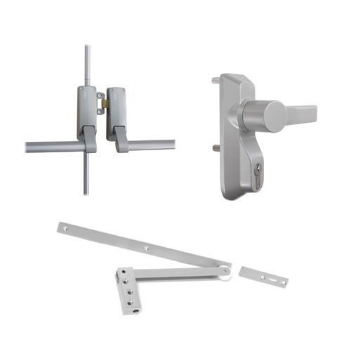 Briton Panic Bar Pack DBL Door Selector Lever LPED008