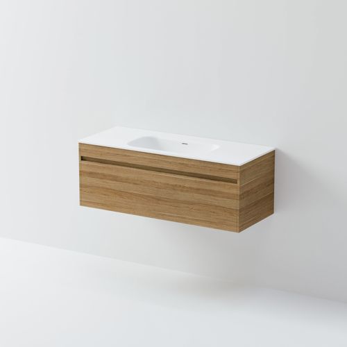 Code Luxe 1200 Wall Hung Single Basin Vanity | Single Drawer