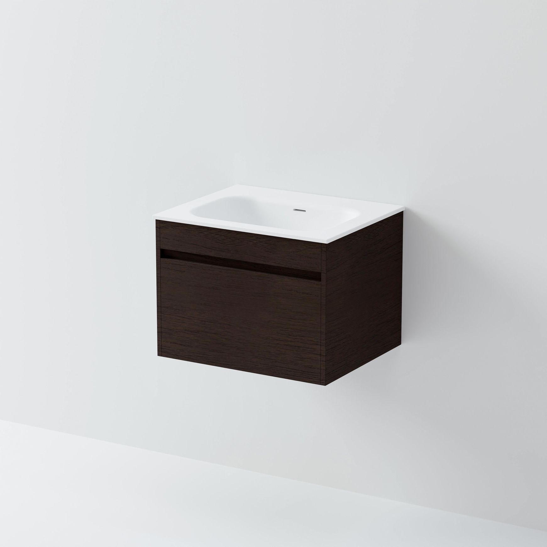 Code Luxe 600 Wall Hung Vanity | Single Drawer