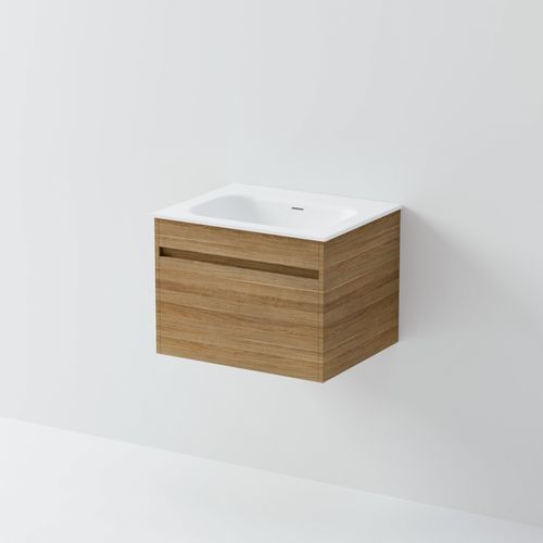 Code Luxe 600 Wall Hung Vanity | Single Drawer